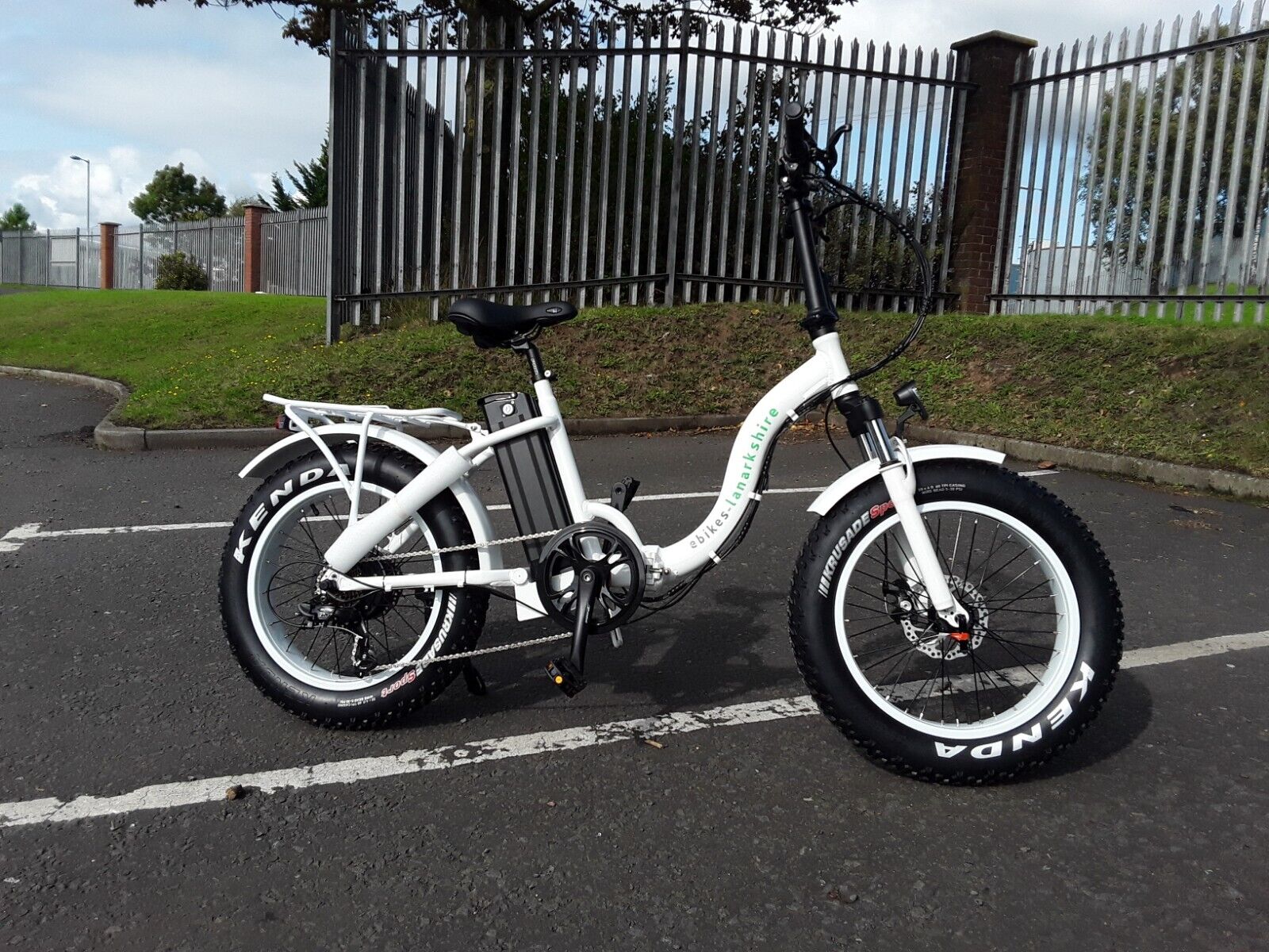 Folding Fat Tyre Electric Bike - 250w