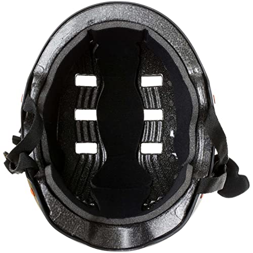 Mongoose Helmet for Electric Bikes - Black/Orange, Large