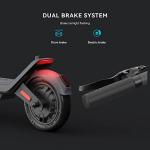M MEGAWHEELS Electric Scooter: 9" Tires, 25km/h Speed