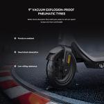 M MEGAWHEELS Electric Scooter: 9" Tires, 25km/h Speed