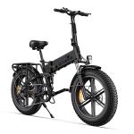 ENGWE 250W Electric Bike-Foldable, 20"×4.0", Off-Road Tyres (Black)
