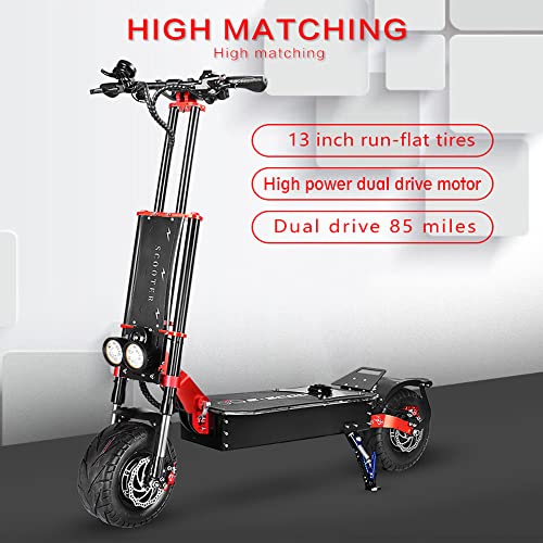 Off-Road Electric Scooter Dual Motor 13in Tires