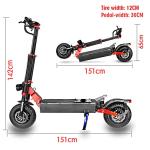 Off-Road Electric Scooter Dual Motor 13in Tires