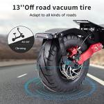 Off-Road Electric Scooter Dual Motor 13in Tires