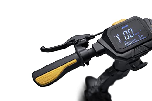 Jeep Camou Électrique - 500W Moteur, Noir/Gris