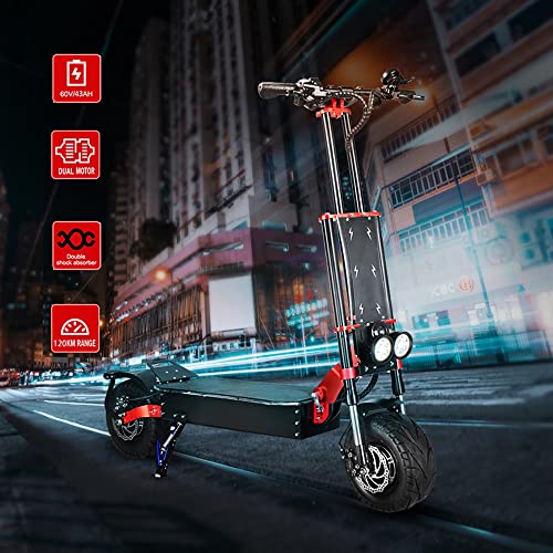 Off-Road Electric Scooter Dual Motor 13in Tires