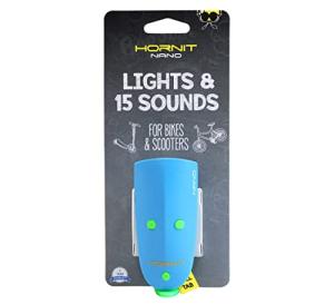 Kid's Electric Bike Horn and Light with 15 Sounds