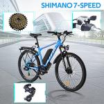 Upgraded 26" Electric City Bike with BAFANG Motor