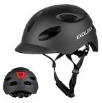 Exclusky Urban Electric Bike Helmet with USB Light