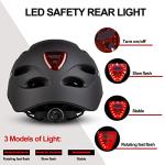 Exclusky Urban Electric Bike Helmet with USB Light