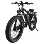 KELKART 26" Fat Tire Dual Motor E-bike