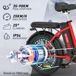 20" Fat Tire Electric Bike with 7-Speed Shimano