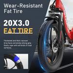 20" Fat Tire Electric Bike with 7-Speed Shimano