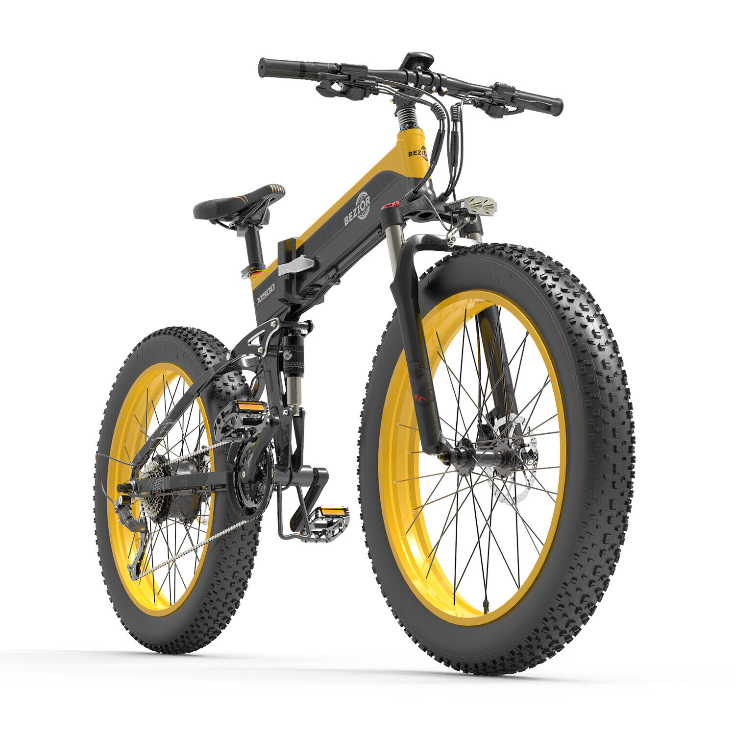 1500W Full Suspension Electric Mountain Bike