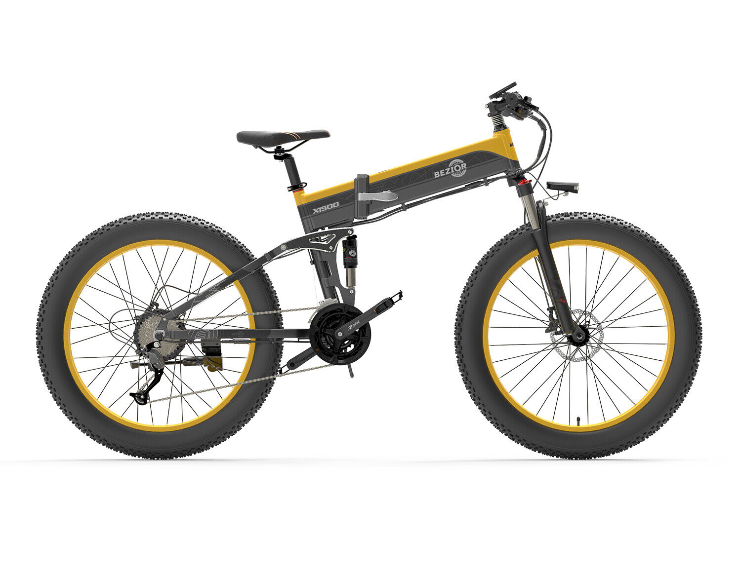1500W Full Suspension Electric Mountain Bike