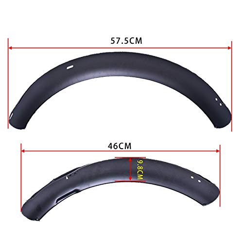 BABESA 20x4.0 Electric Bike Mudguard Set
