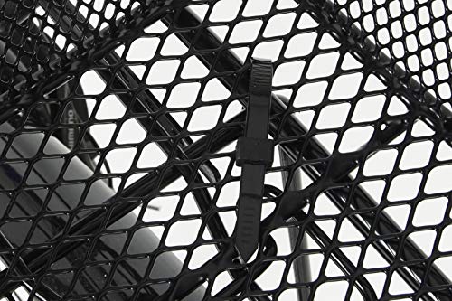 Fischer E-Bike Wire Basket, Anti-Theft, 25kg Capacity