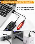 Super Bright USB Rechargeable Electric Bike Lights