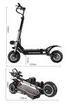 Fast Off Road Electric Scooter with Dual Suspension