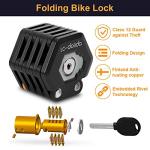 Heavy Duty Folding Bike Lock with High Security