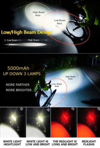 Super Bright USB Rechargeable Electric Bike Lights