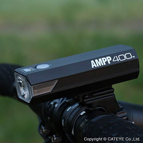 CATEYE Ampp 400 Electric Bike Light, Black