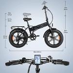 ENGWE Electric Bike Folding E-bike with Fat Tire