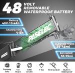 PASELEC 250W Electric Folding Bike 20" Fat Tire