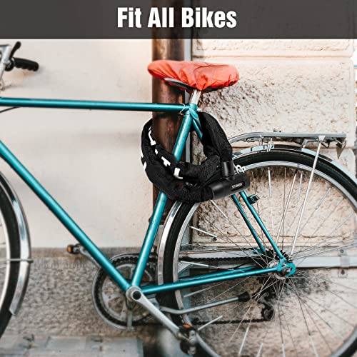 High Security Bike Chain Lock - Heavy Duty - Anti-Theft