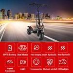 Fast Off Road Electric Scooter with Dual Suspension