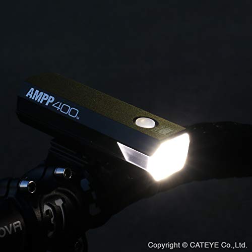 CATEYE Ampp 400 Electric Bike Light, Black