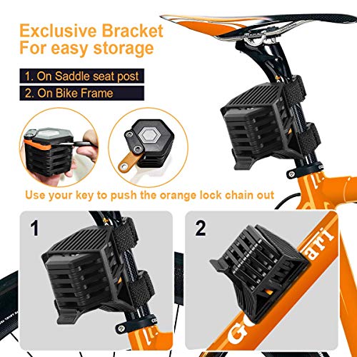 Heavy Duty Folding Bike Lock with High Security