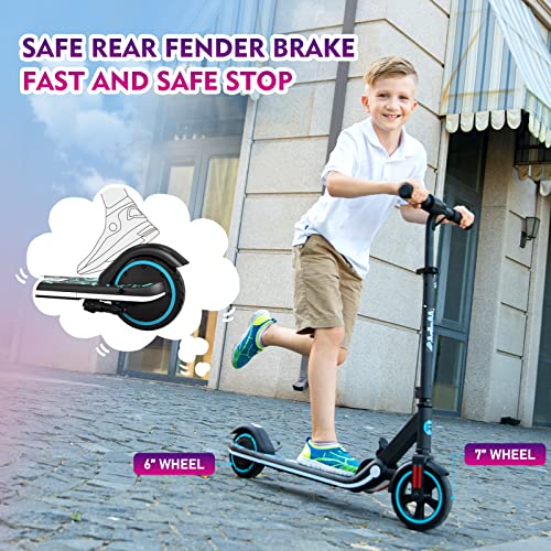 Kids' Foldable Electric Scooter with LED Display