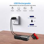 Blukar Rechargeable Bike Lights Set, 5 Modes