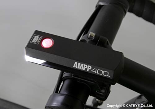 CATEYE Ampp 400 Electric Bike Light, Black