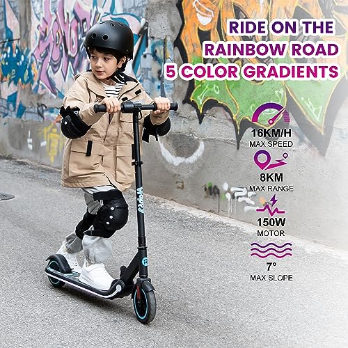 Kids' Foldable Electric Scooter with LED Display
