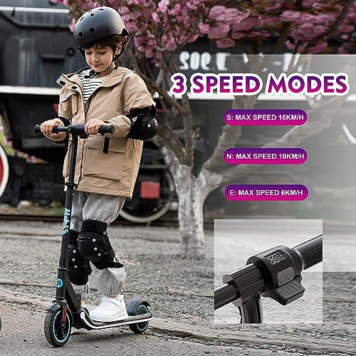 Kids' Foldable Electric Scooter with LED Display