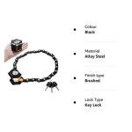 Heavy Duty Folding Bike Lock with High Security