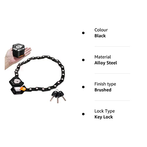 Heavy Duty Folding Bike Lock with High Security