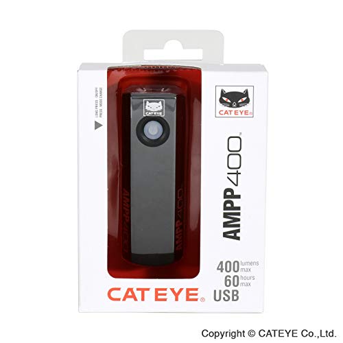 CATEYE Ampp 400 Electric Bike Light, Black