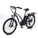 26" All Aluminum Frame Electric Bike - Black