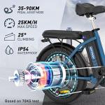 HITWAY Electric Fat Tire Ebike - 20