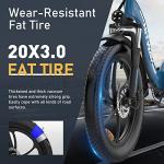 HITWAY Electric Fat Tire Ebike - 20