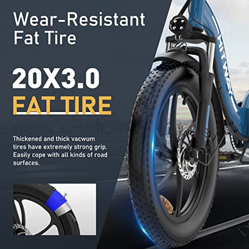 HITWAY Electric Fat Tire Ebike - 20