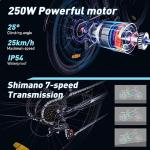 HITWAY 26" Electric Bike with 250W Motor