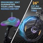 26" All Aluminum Frame Electric Bike - Black