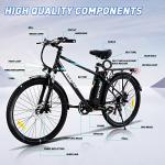 HITWAY 26" Electric Bike with 250W Motor