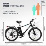 HITWAY 26" Electric Bike with 250W Motor