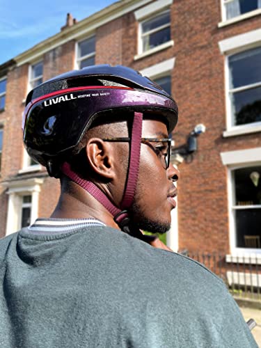 LIVALL Evo21 Electric Bike Helmet, Ultraviolet, M 54-58CM