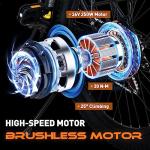 HITWAY 26" City Commuter Electric Bike, 750W Motor